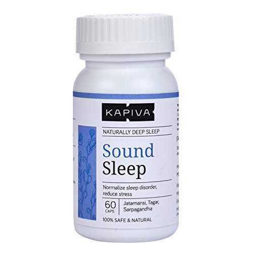 Kapiva Ayurveda Sound Sleep Capsules | Swadesiicart
