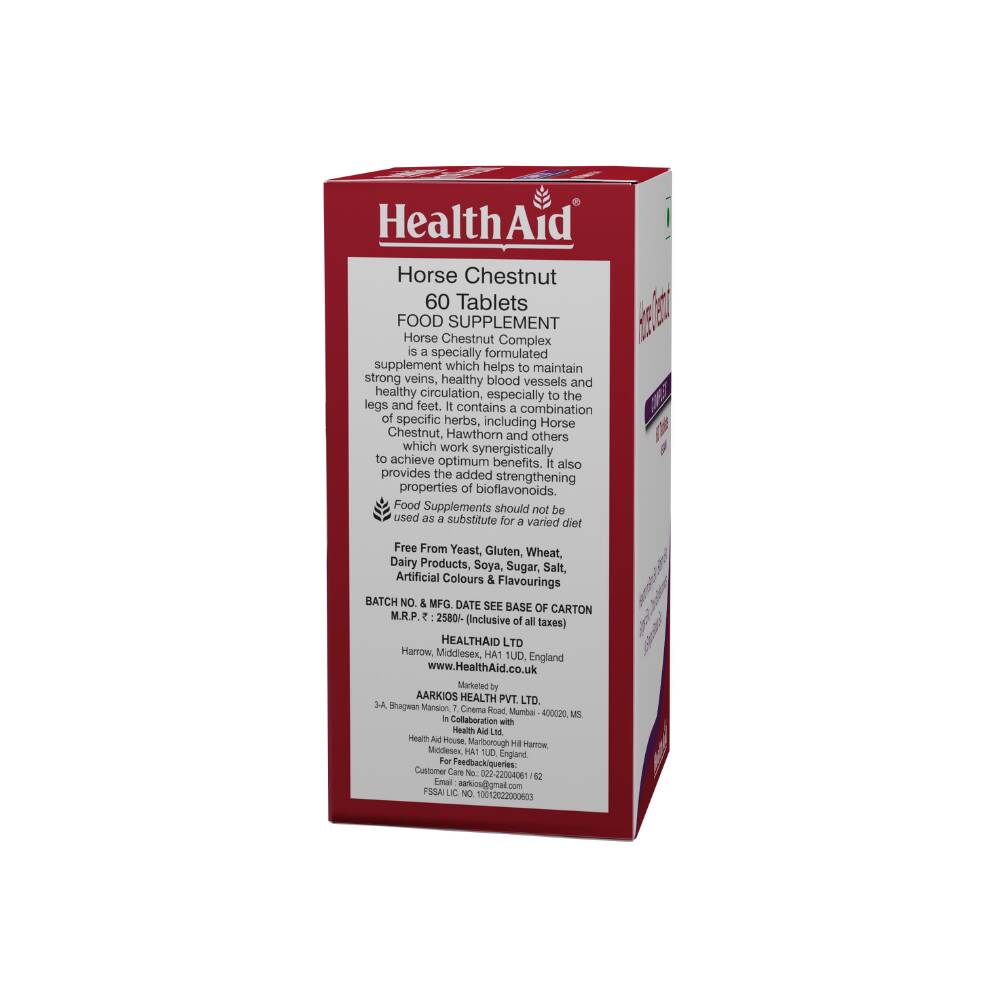 HealthAid Horse Chestnut Complex Tablets - Swadesiicart