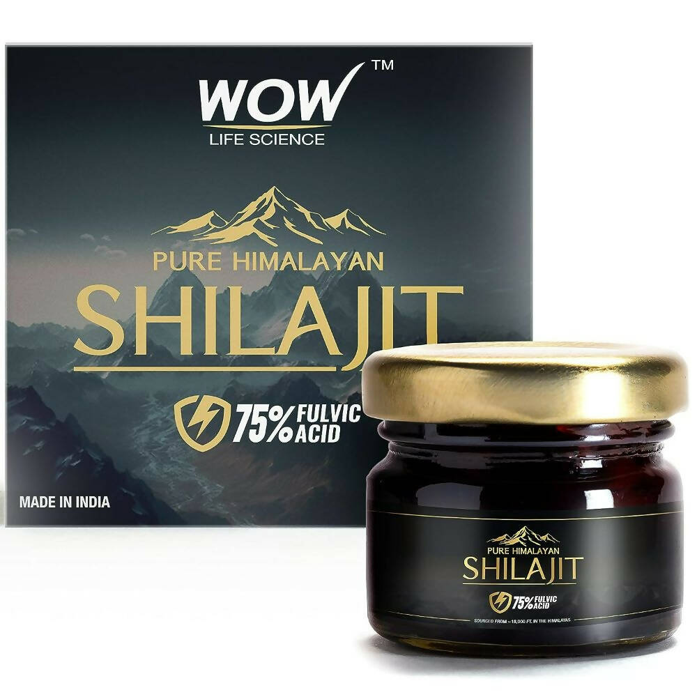 Wow Life Science Pure Himalayan Sj / Sj Resin | Swadesiicart