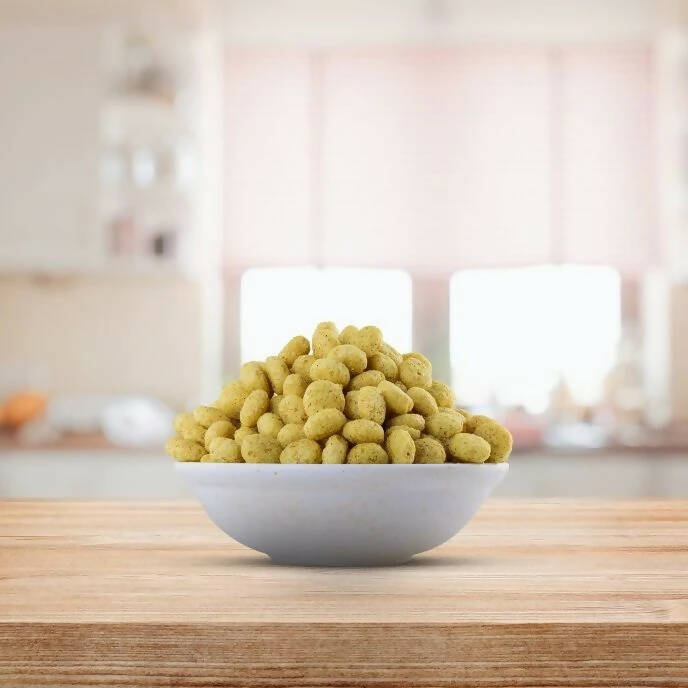 Home D'elite Green Herbs Jowar Puffs - Swadesiicart