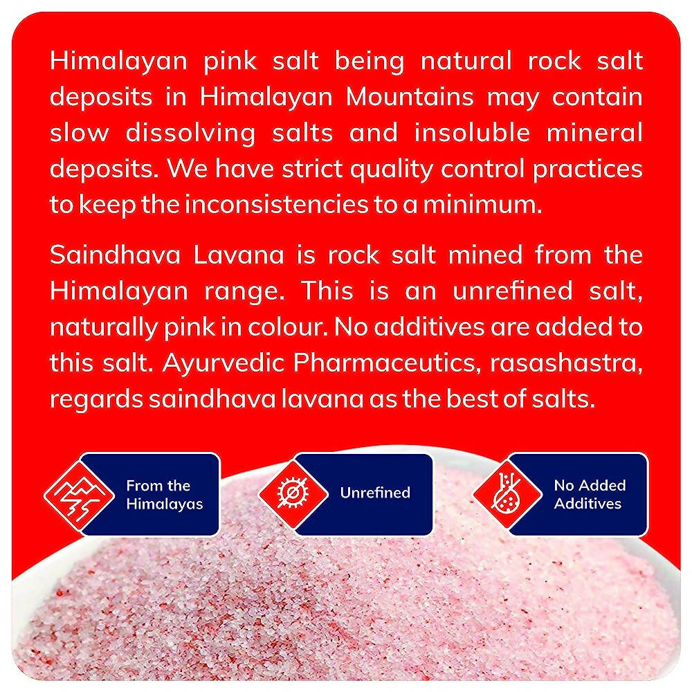 24 Mantra Organic Himalayan Rock Salt Powder - Swadesiicart