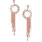 NVR Women Gold Toned Contemporary Drop Earrings | Swadesiicart