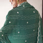 Anaita Green Embroidered Work Silk Stitched Sharara Suit