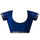 Mimosa Women's Navy Blue Banarasi Chiffon Saree | Swadesiicart