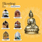 Ekhasa Pure Brass Gautam Buddha Statue - Swadesiicart