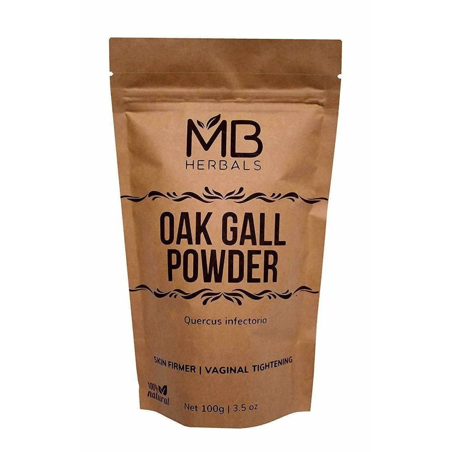 MB Herbals Pure Oak Gall Powder 100gms | Swadesiicart