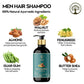 Ivory Natural Men Shampoo For Deep Cleansing, Scalp Wellness, Hair Shine & Dandruff Control | Swadesiicart