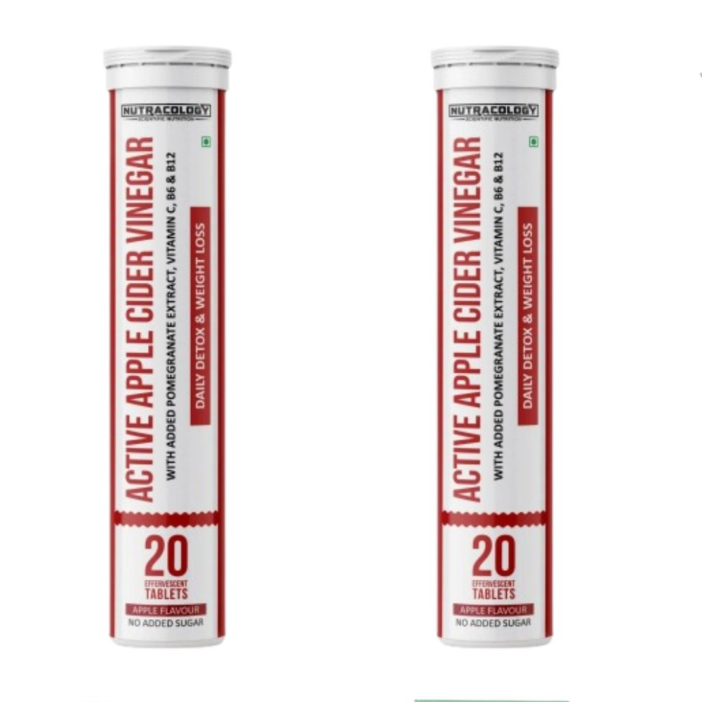 Nutracology Super Apple Cider Vinegar Effervescent Tablets For Weight Loss | Swadesiicart