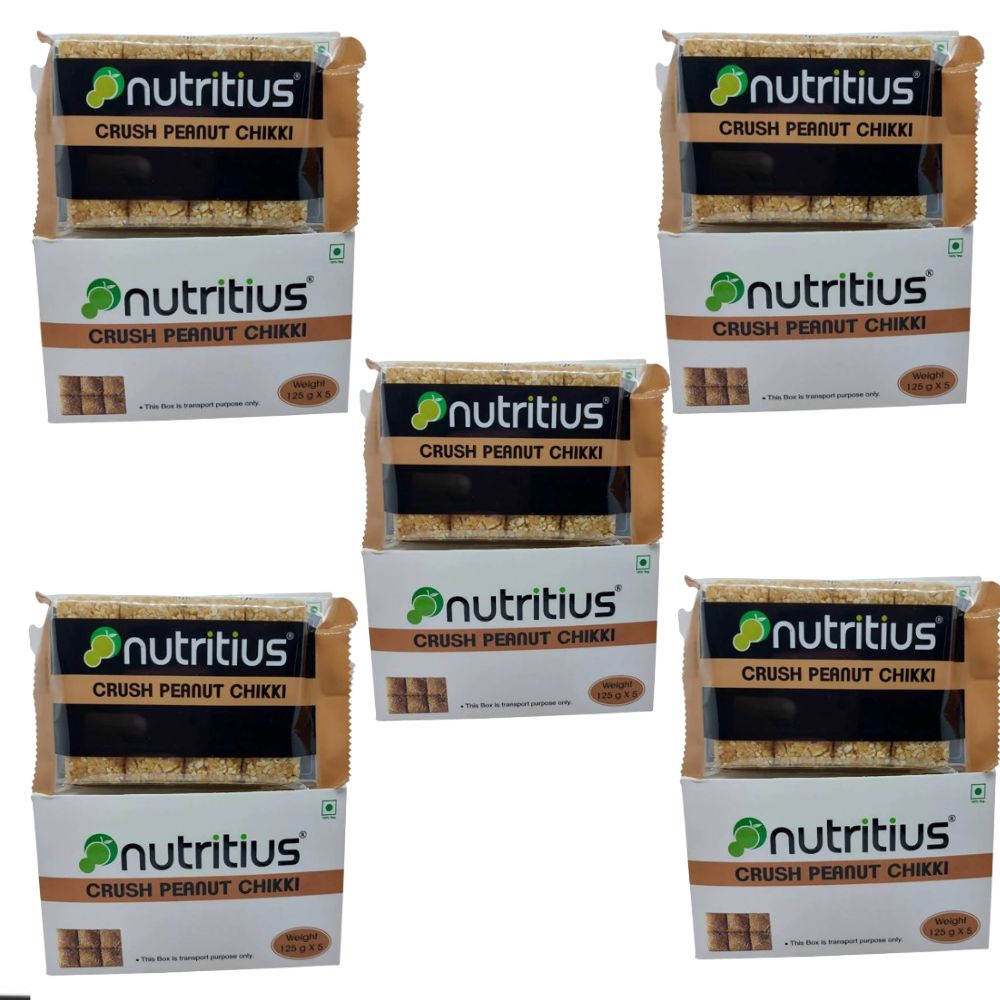 Nutritius Crush Peanut Chikki | Swadesiicart