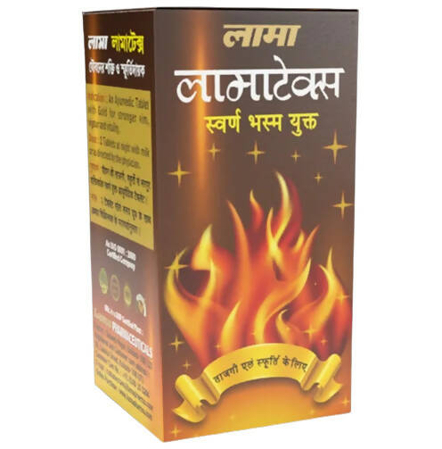 Lama Lamatex Swarna Bhasm Yukt Tablets - Swadesiicart