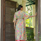 Women's Casual Fashionable Multi Mull Cotton co-ord set - Anya - Swadesiicart