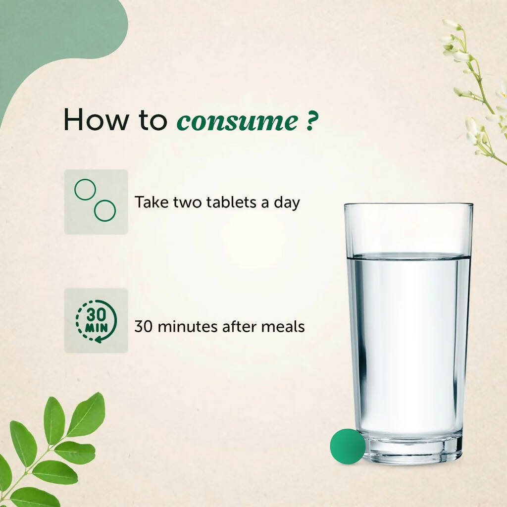 Neuherbs Organic Moringa Tablets - Swadesiicart