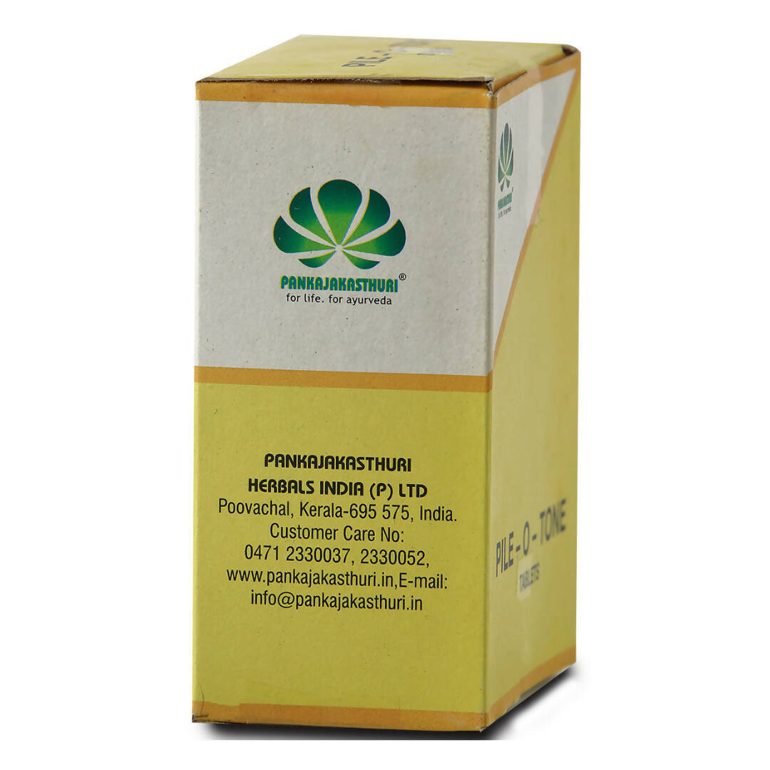 Pankajakasthuri Pile-O-Tone Tablets | Swadesiicart