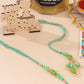 NVR Set of 2 Green Artificial Beads Bhaiya Bhabhi Rakhi, Combo for Rakshabandhan | Swadesiicart