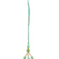 NVR Set of 2 Green Artificial Beads Bhaiya Bhabhi Rakhi with Roli Chawal Chandan & Mishri - Swadesiicart