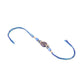 NVR Evil Eye Set of 2 Blue Artificial Beads Bhaiya Bhabhi Rakhi Combo | Swadesiicart