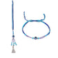 NVR Set of 2 Blue Evil Eye Artificial Beads Bhaiya Bhabhi Rakhi Combo | Swadesiicart