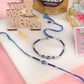 NVR Set of 2 Blue Evil Eye Artificial Beads Bhaiya Bhabhi Rakhi Combo | Swadesiicart