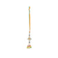 NVR Set of 2 Multicolor Artificial Stones & Beads Floral Bhaiya Bhabhi Rakhi Combo | Swadesiicart