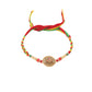 NVR Men Set of 2 Multicolor Floral Design Artificial Stones Thread Rakhi Combo | Swadesiicart