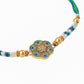 NVR Men Peacock Design Multicolor Artificial Stones & Pearls Thread Rakhi Combo | Swadesiicart