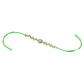 NVR Men Green Artificial Beads Round Shape Thread Rakhi with Roli Chawal Chandan & Mishri - Swadesiicart