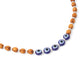 NVR Men Evil Eye Multicolor Thread Rakhi with Roli Chawal Chandan & Mishri - Swadesiicart