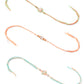 NVR Men Set of 3 Floral Design Multicolor Artificial Stones & Pearls Thread Rakhi with Roli Chawal Chandan & Mishri | Swadesiicart