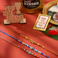 NVR Men Set of 3 Multicolor Artificial Stones and Beads Rakhi Combo | Swadesiicart