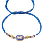 NVR Men Blue Artificial Stones Handmade Thread Rakhi, Combo for Rakshabandhan | Swadesiicart
