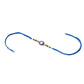 NVR Men Blue Artificial Stones Handmade Thread Rakhi, Combo for Rakshabandhan | Swadesiicart