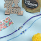 NVR Men Set of 2 Blue Evil Eye Artificial Beads Thread Rakhi Combo | Swadesiicart