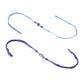 NVR Men Set of 2 Blue Evil Eye Artificial Beads Thread Rakhi Combo | Swadesiicart