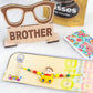 NVR Kids Yellow Cartoon Artificial Beads Rakhi, Combo for Rakshabandhan | Swadesiicart