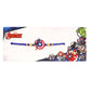 NVR Kids Superhero Blue Artificial Beads Thread Rakhi with Roli Chawal Chandan & Mishri | Swadesiicart