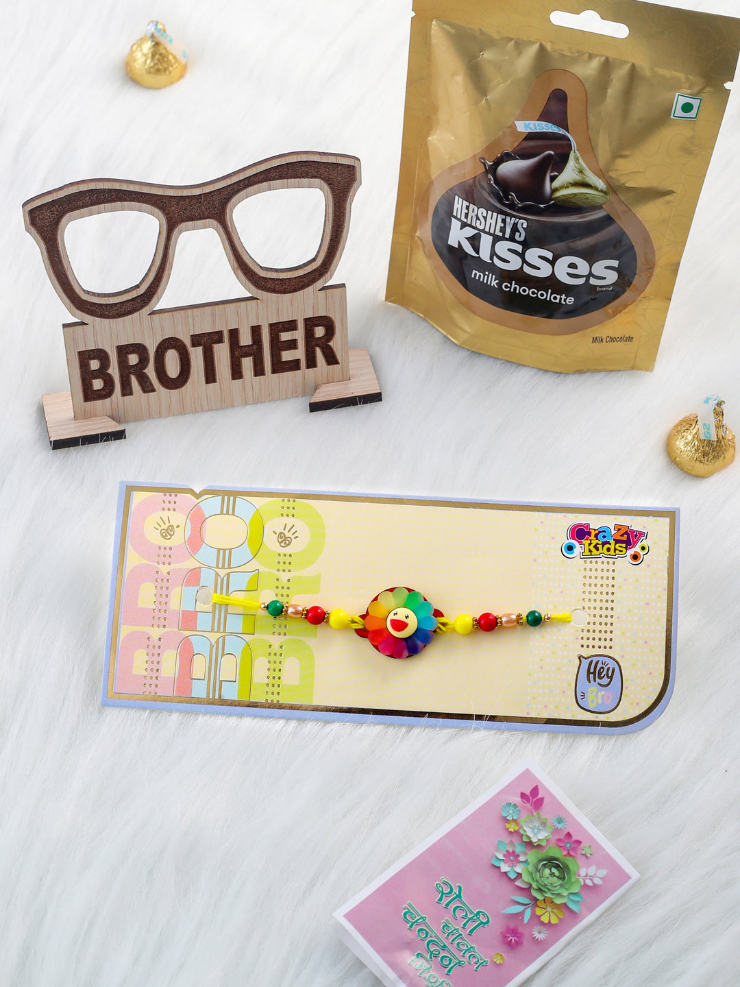 NVR Kids Multicolor Artificial Beads Rakhi, Combo for Rakshabandhan | Swadesiicart