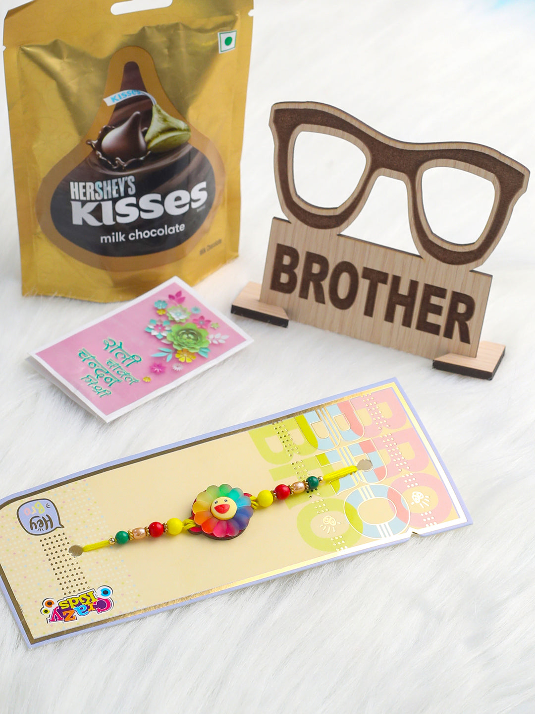NVR Kids Multicolor Artificial Beads Rakhi, Combo for Rakshabandhan | Swadesiicart