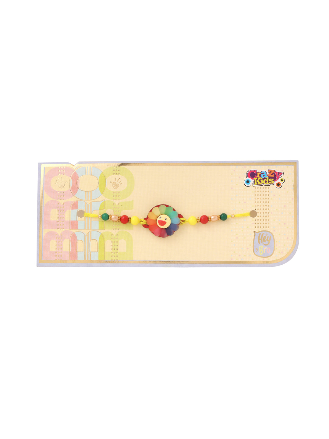 NVR Kids Multicolor Artificial Beads Rakhi, Combo for Rakshabandhan | Swadesiicart