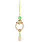 NVR Set of 2 Handcrafted Green Artificial Stones & Pearls Bhaiya Bhabhi Rakhi Combo | Swadesiicart