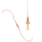 NVR Set of 2 Multicolor Artificial Stones & Pearls Bhaiya Bhabhi Rakhi Combo | Swadesiicart