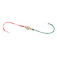 NVR Set of 2 Gold Toned Kundan Studded Floral Design Bhaiya Bhabhi Rakhi with Roli Chawal Chandan & Mishri - Swadesiicart