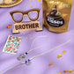 NVR Set of 2 Silver Toned Pearls & Beads Bhaiya Bhabhi Rakhi Combo | Swadesiicart