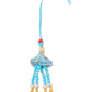 NVR Set of 2 Blue & Pink Artificial Stones & Beads Bhaiya Bhabhi Rakhi Combo | Swadesiicart