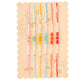NVR Men Set of 6 Multicolor Artificial Stones & Pearls Rakhi with Roli Chawal Chandan & Mishri | Swadesiicart
