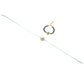 NVR Set of 2 Green Round Shape Artificial Stones Bhaiya Bhabhi Rakhi with Roli Chawal Chandan & Mishri - Swadesiicart