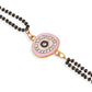 NVR Set of 2 Pink Round Shape Artificial Stones Bhaiya Bhabhi Rakhi Combo | Swadesiicart