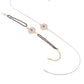 NVR Set of 2 Pink Round Shape Artificial Stones Bhaiya Bhabhi Rakhi with Roli Chawal Chandan & Mishri - Swadesiicart