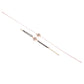 NVR Set of 2 Pink Round Shape Artificial Stones Bhaiya Bhabhi Rakhi with Roli Chawal Chandan & Mishri - Swadesiicart