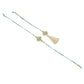 NVR Set of 2 Handmade Green Kundan Studded Bhaiya Bhabhi Rakhi Set, Combo for Rakshabandhan | Swadesiicart