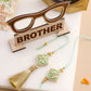 NVR Set of 2 Handmade Sea Green Kundan Studded Bhaiya Bhabhi Rakhi Combo | Swadesiicart